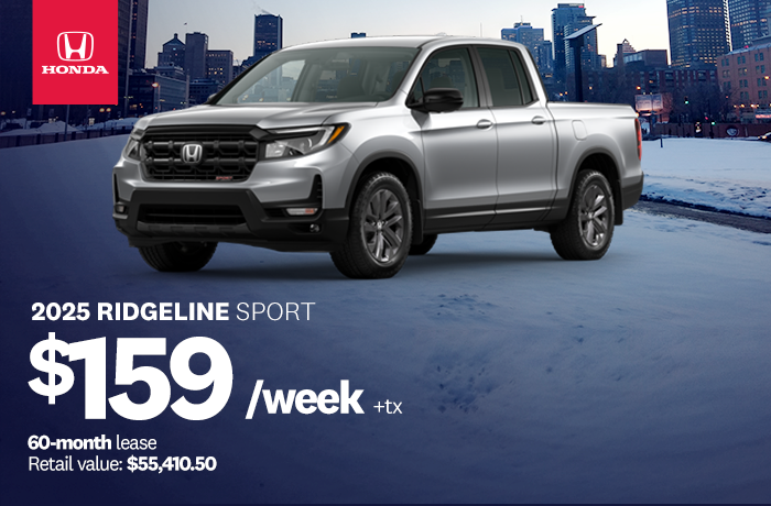 Bannière de Promotion Ridgeline Sport 2025